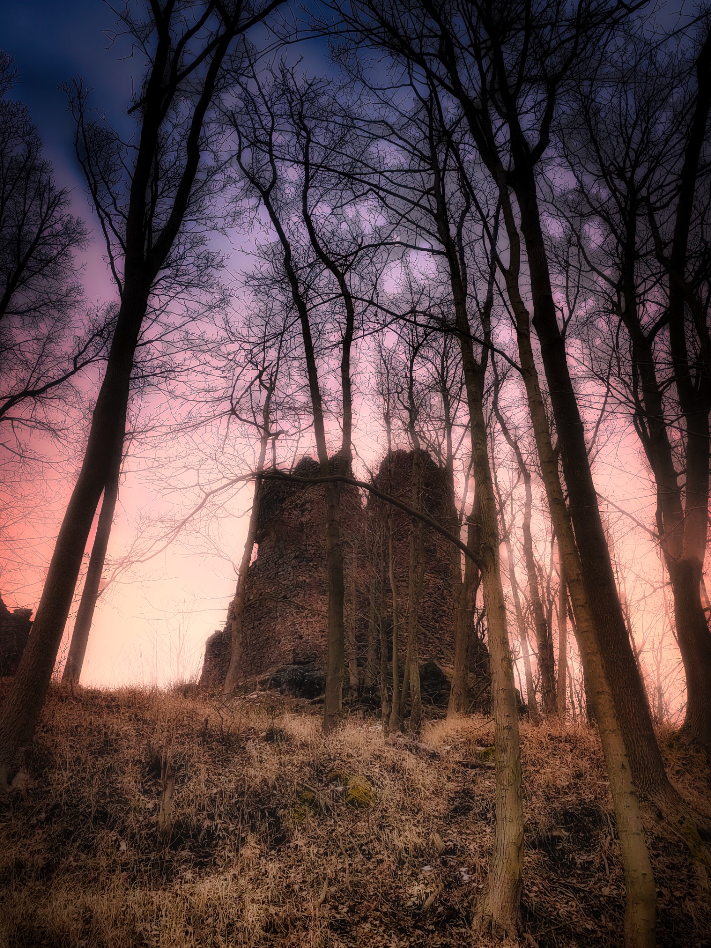 Zřícenina hradu Egerberk -  fotoavideoakimtv